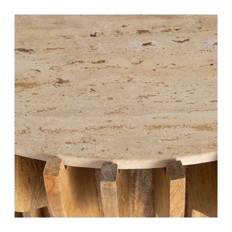 Table basse design Ronde 78 cm Marbre...