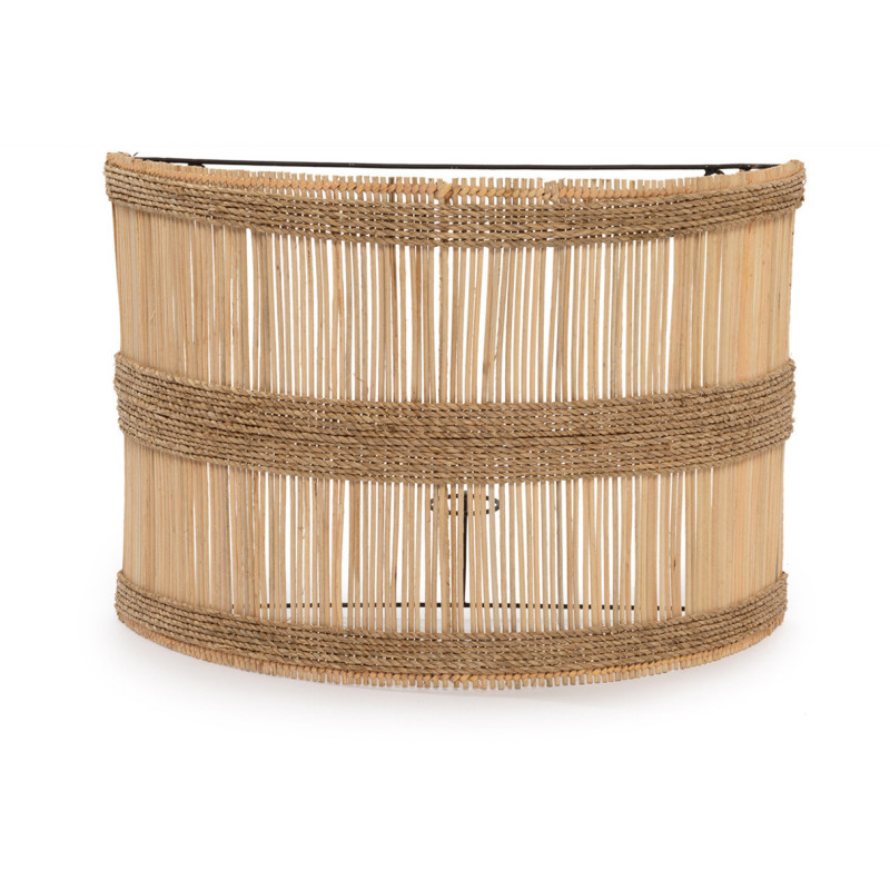 Abat-jour pour applique murale 40x30 Rotin Naturel The Doedoe 