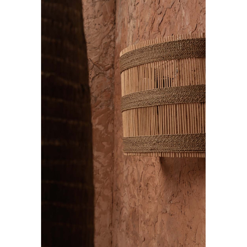 Abat-jour pour applique murale 40x30 Rotin Naturel The Doedoe 