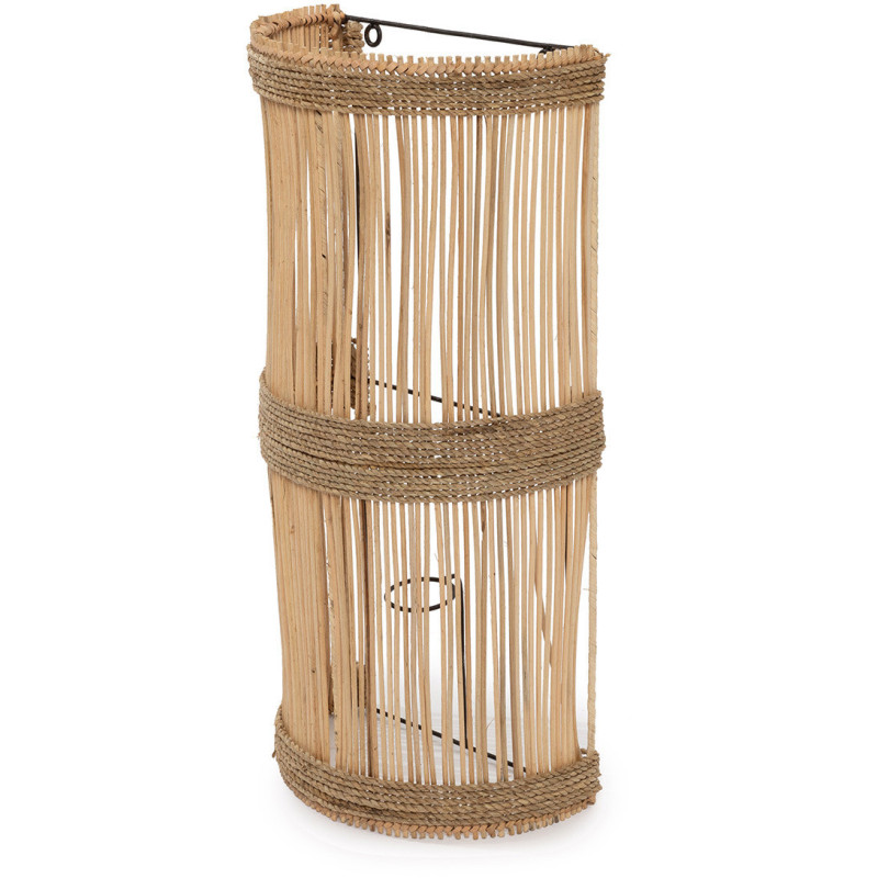 Abat-jour pour applique murale 25x50 Rotin Naturel The Jalal 