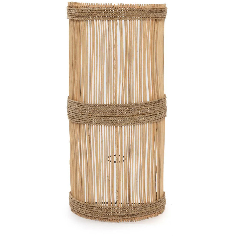 Abat-jour pour applique murale 25x50 Rotin Naturel The Jalal 