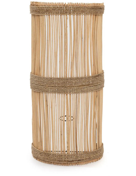 Abat-jour pour applique murale 25x50 Rotin Naturel The Jalal 