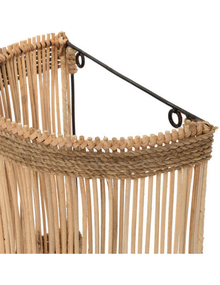 Abat-jour pour applique murale 25x50 Rotin Naturel The Jalal 