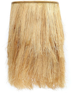 Applique murale 20x35 Herbe d'Abaca Naturel avec franges The Abaca 