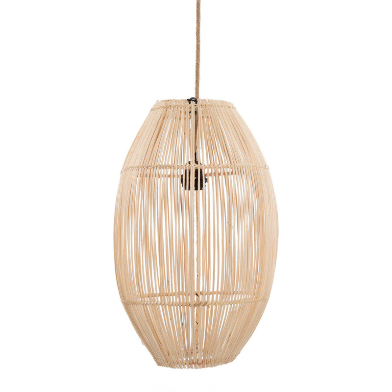 Abat-jour pour suspension 30 cm Rotin Naturel The Zuri 