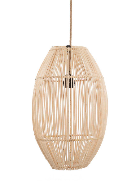 Abat-jour pour suspension 30 cm Rotin Naturel The Zuri 