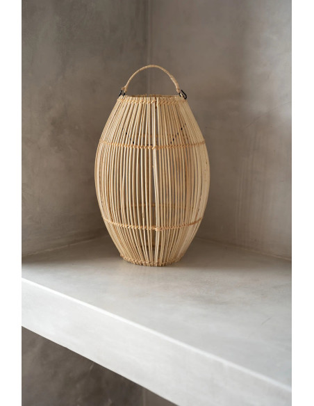 Abat-jour pour suspension 30 cm Rotin Naturel The Zuri 