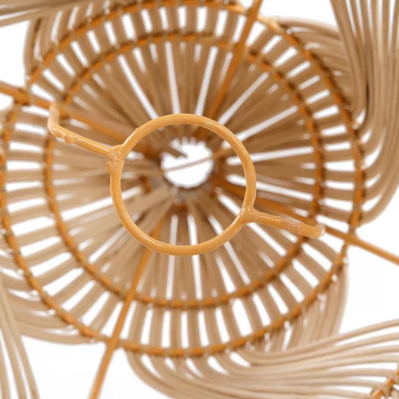 Abat-jour pour suspension 20 cm Rotin Naturel The Garaffa 