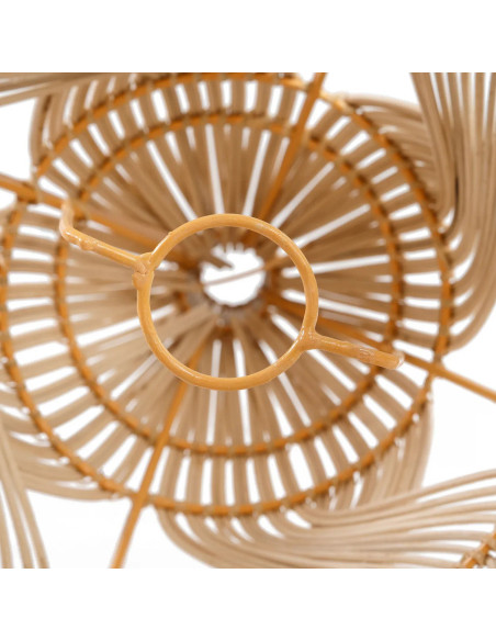 Abat-jour pour suspension 20 cm Rotin Naturel The Garaffa 