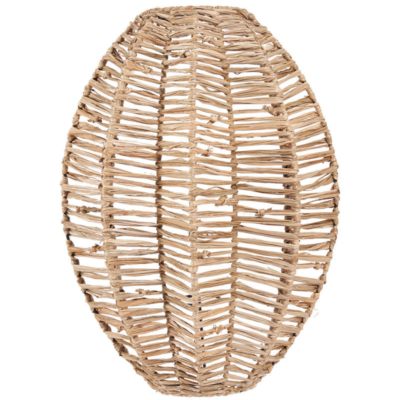 Abat-jour pour applique murale 15x40 Raphia Naturel The Avanti 