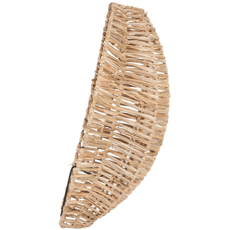 Abat-jour pour applique murale 15x40 Raphia Naturel The Avanti 