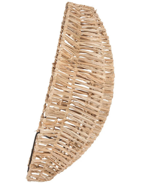 Abat-jour pour applique murale 15x40 Raphia Naturel The Avanti 