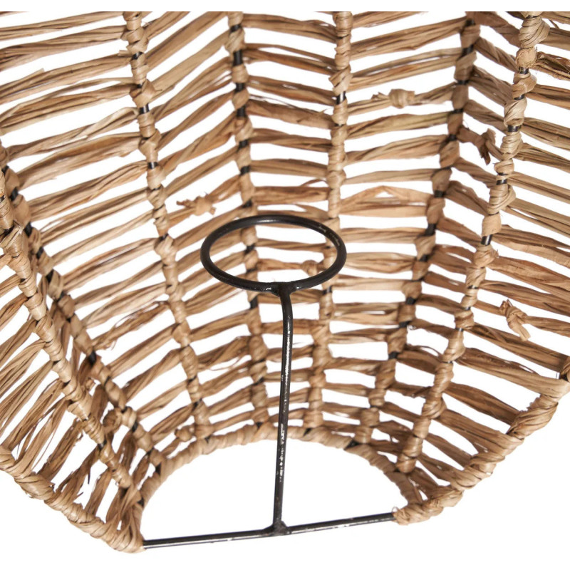 Abat-jour pour applique murale 15x40 Raphia Naturel The Avanti 