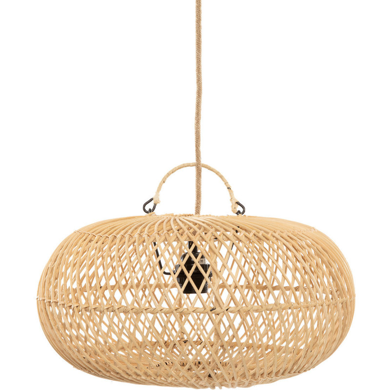 Abat-jour pour suspension 40 cm Rotin Naturel The Wholly 