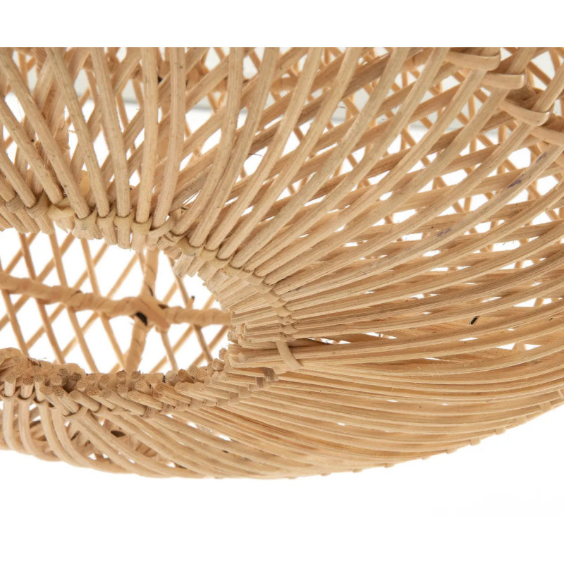 Abat-jour pour suspension 40 cm Rotin Naturel The Wholly 