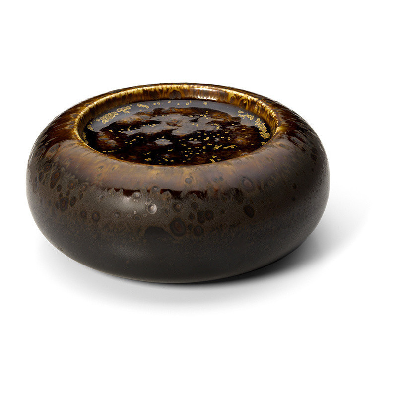 Bol japonais moderne Rond 15 cm Céramique Marron The Merapi 
