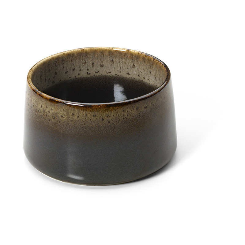 Bol japonais Rond 12 cm Noir Marron The Kyoto 