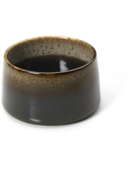 Bol japonais Rond 12 cm Noir Marron The Kyoto 