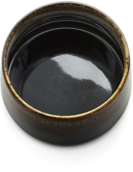 Bol japonais Rond 12 cm Noir Marron The Kyoto 