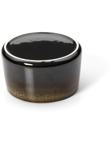 Grand Bol japonais Rond 16 cm Noir Marron The Kyoto 