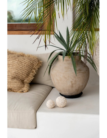 Déco originale à suspendre Bulles 12 cm en Coquillage Blanc The Shell 