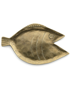 Petit Plateau original Poisson 13 cm Laiton Doré The Dory 