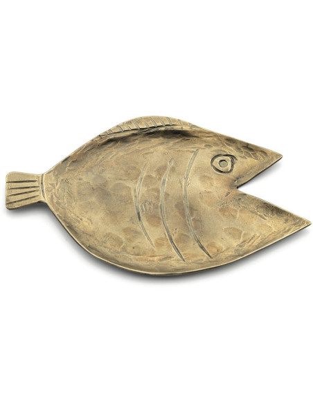 Petit Plateau original Poisson 13 cm Laiton Doré The Dory 