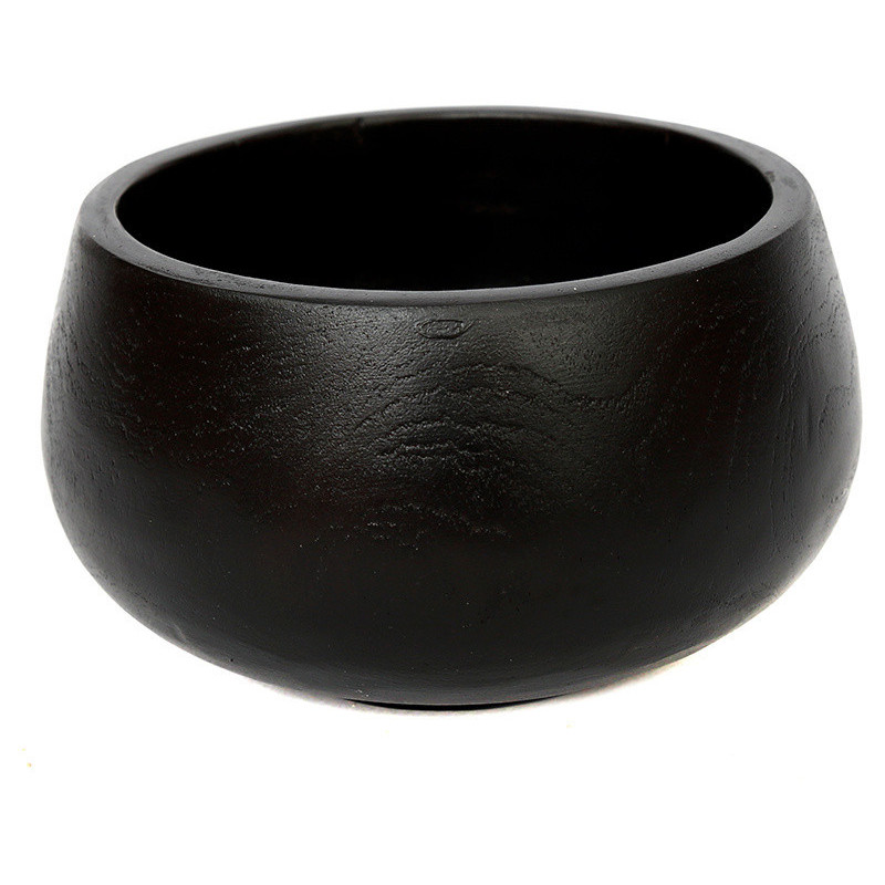 Bol apéro Rond 14 cm en Bois de teck Noir The Bondi 