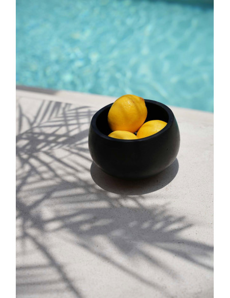 Bol apéro Rond 14 cm en Bois de teck Noir The Bondi 