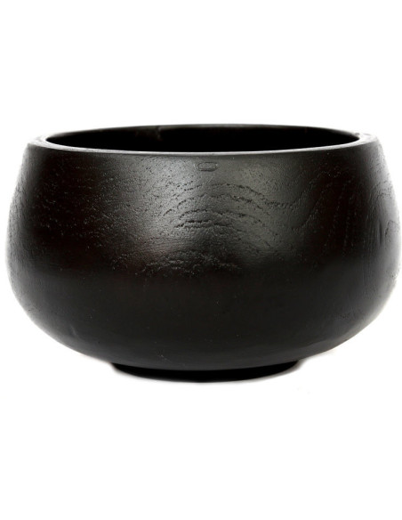 Bol apéro Rond 14 cm en Bois de teck Noir The Bondi 