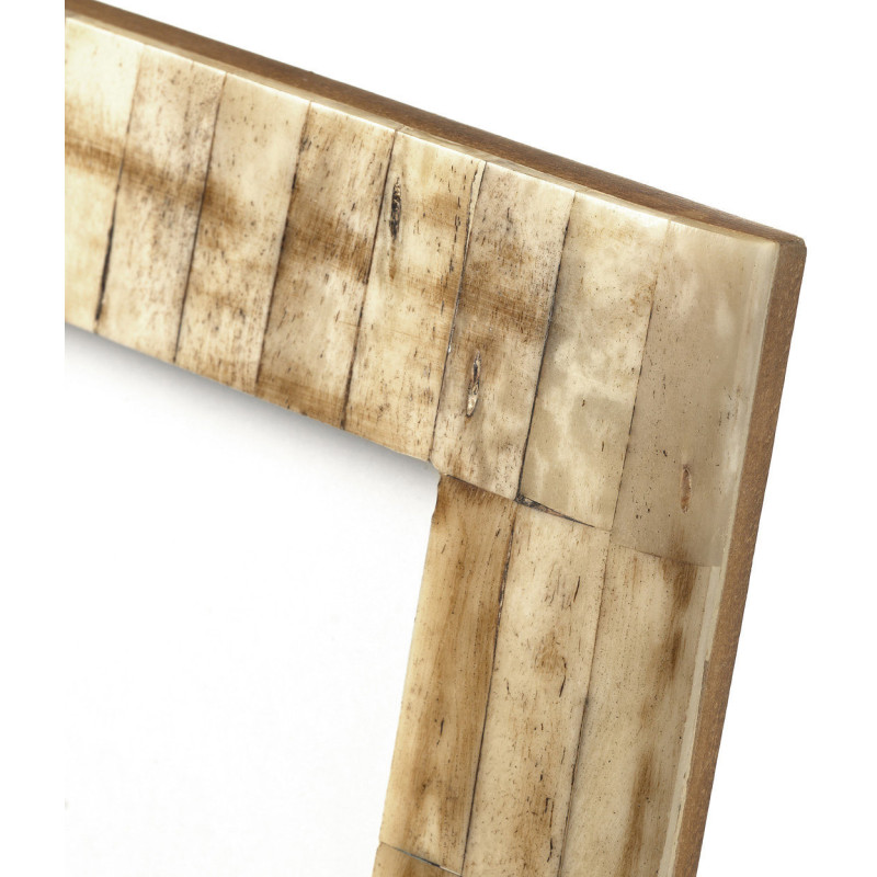 Cadre photo original ethnique chic pour photo 10x15 Os de buffle Beige the Amber Sands 