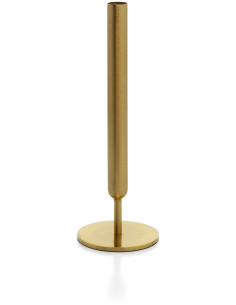 Vase design minimaliste Soliflore H 30 cm Métal Doré The Miss Slimsy 