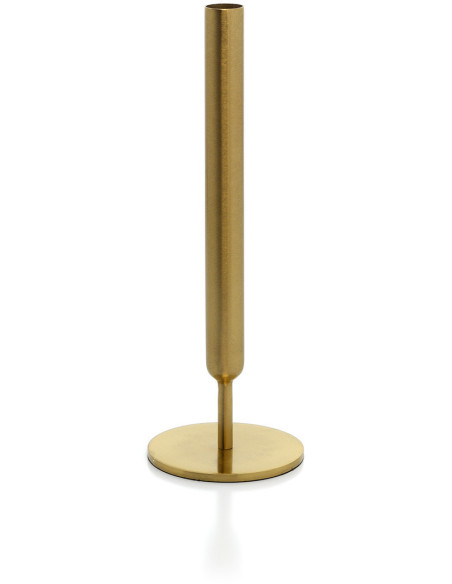 Vase design minimaliste Soliflore H 30 cm Métal Doré The Miss Slimsy 