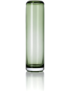 Vase design chic Cylindrique H 26 cm Verre recyclé Vert The Tall 