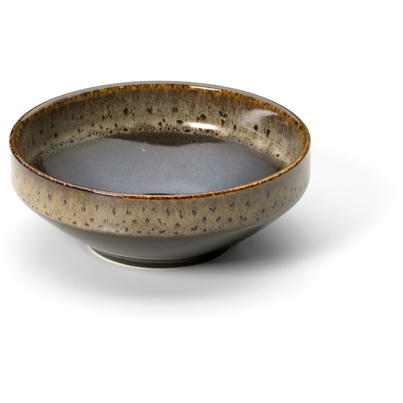 Bol japonais Rond 14 cm Noir Marron The Kyoto 