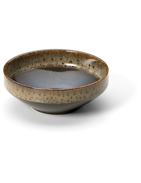 Bol japonais Rond 14 cm Noir Marron The Kyoto 