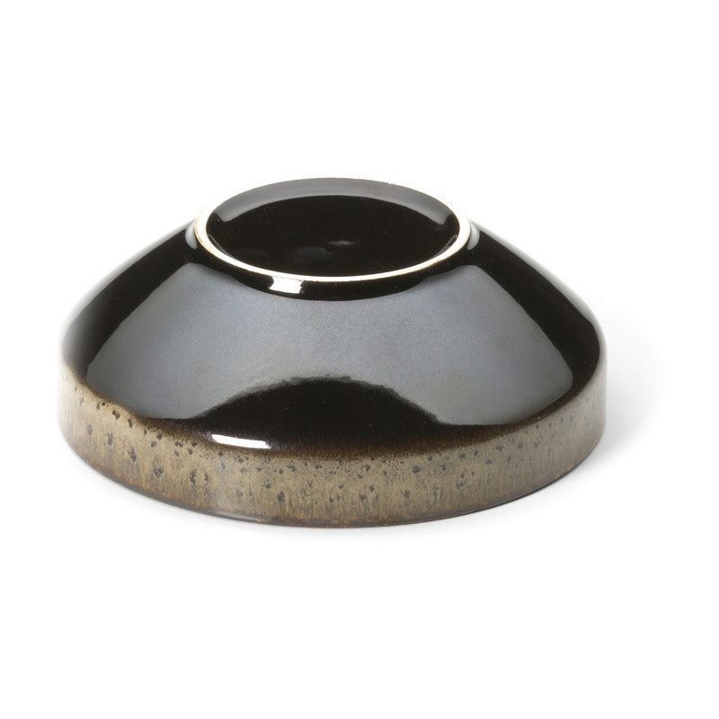 Bol japonais Rond 14 cm Noir Marron The Kyoto 