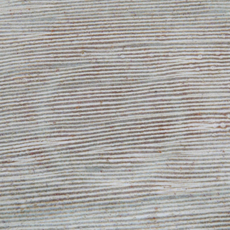 Grande Assiette plate ronde 28 cm Grès Greige Marron The Peniche 