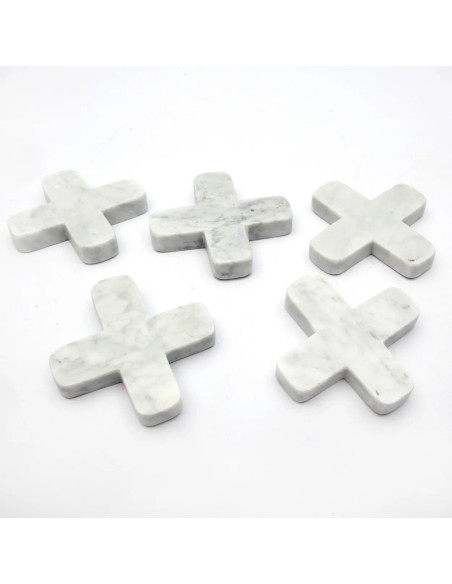 Dessous de table moderne Croix en Marbre Blanc The Marble Pan 