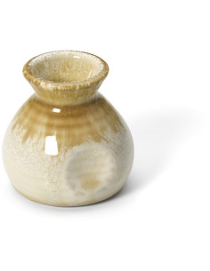 Pichet à sauce saucière japonaise wabi-sabi H 5 cm Céramique Blanc Miel The Da Rocha 