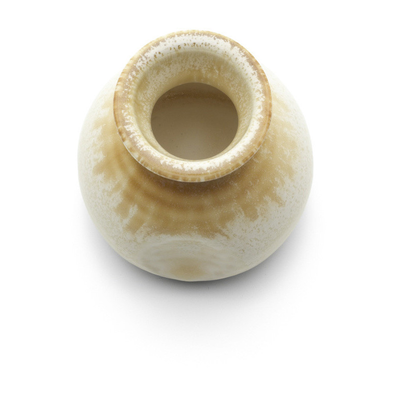 Pichet à sauce saucière japonaise wabi-sabi H 5 cm Céramique Blanc Miel The Da Rocha 