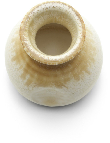 Pichet à sauce saucière japonaise wabi-sabi H 5 cm Céramique Blanc Miel The Da Rocha 