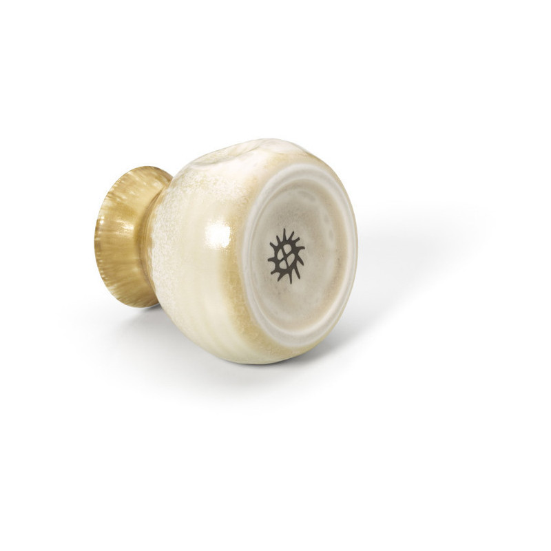 Pichet à sauce saucière japonaise wabi-sabi H 5 cm Céramique Blanc Miel The Da Rocha 