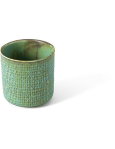 Tasse à thé japonaise wabi-sabi 7 cm Céramique Bleu lagon The Lagoon 