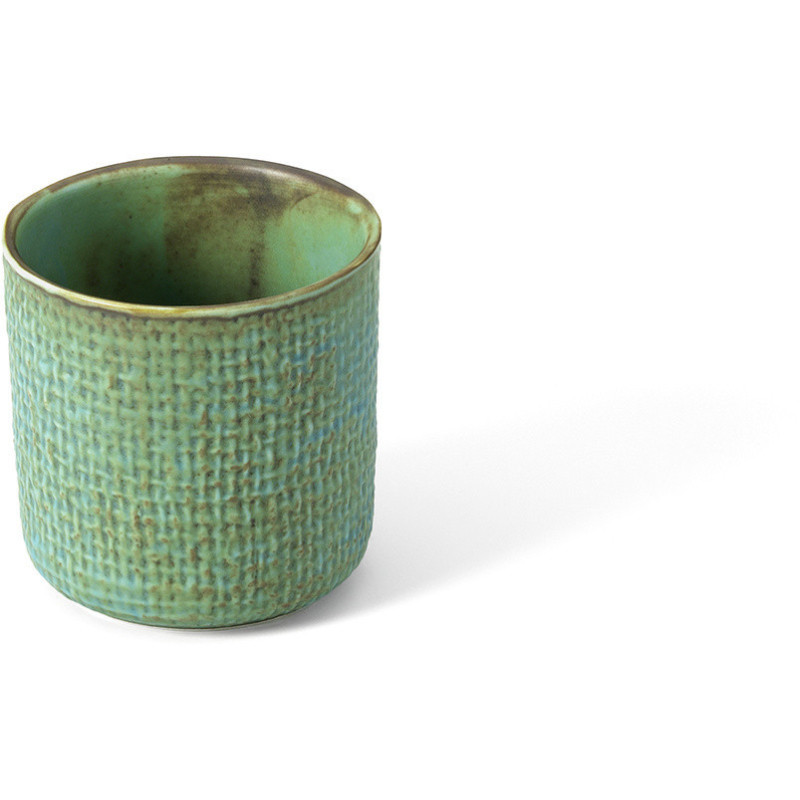 Tasse à thé japonaise wabi-sabi 7 cm Céramique Bleu lagon The Lagoon 