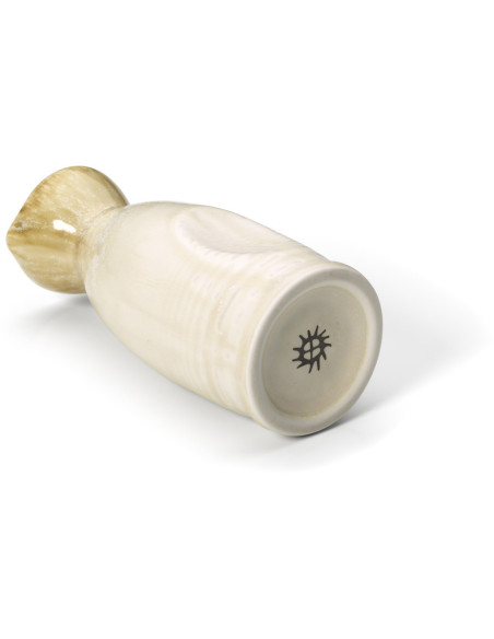 Carafe japonaise à saké wabi-sabi H 12 cm Céramique Blanc Miel The Da Rocha 