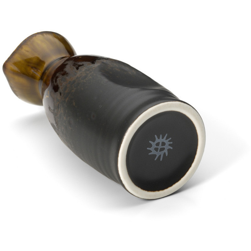 Carafe à saké japonaise moderne H 12 cm Céramique Marron The Merapi 