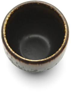 Tasse à thé saké japonaise moderne H 6 cm Céramique Marron The Merapi 