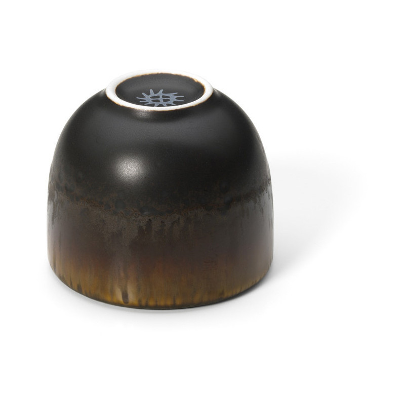 Tasse à thé saké japonaise moderne H 6 cm Céramique Marron The Merapi 