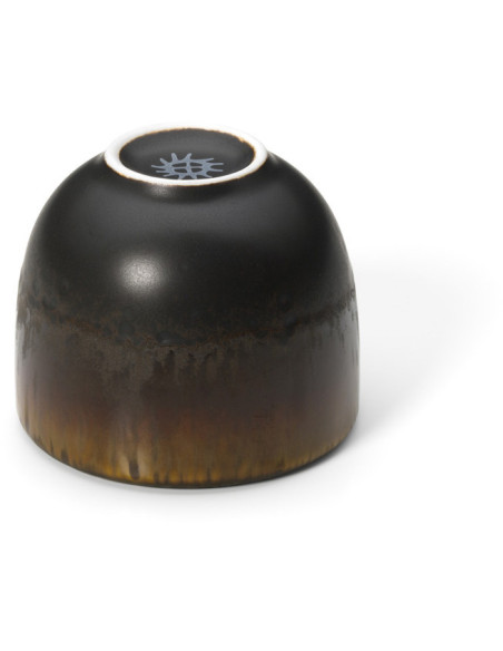 Tasse à thé saké japonaise moderne H 6 cm Céramique Marron The Merapi 